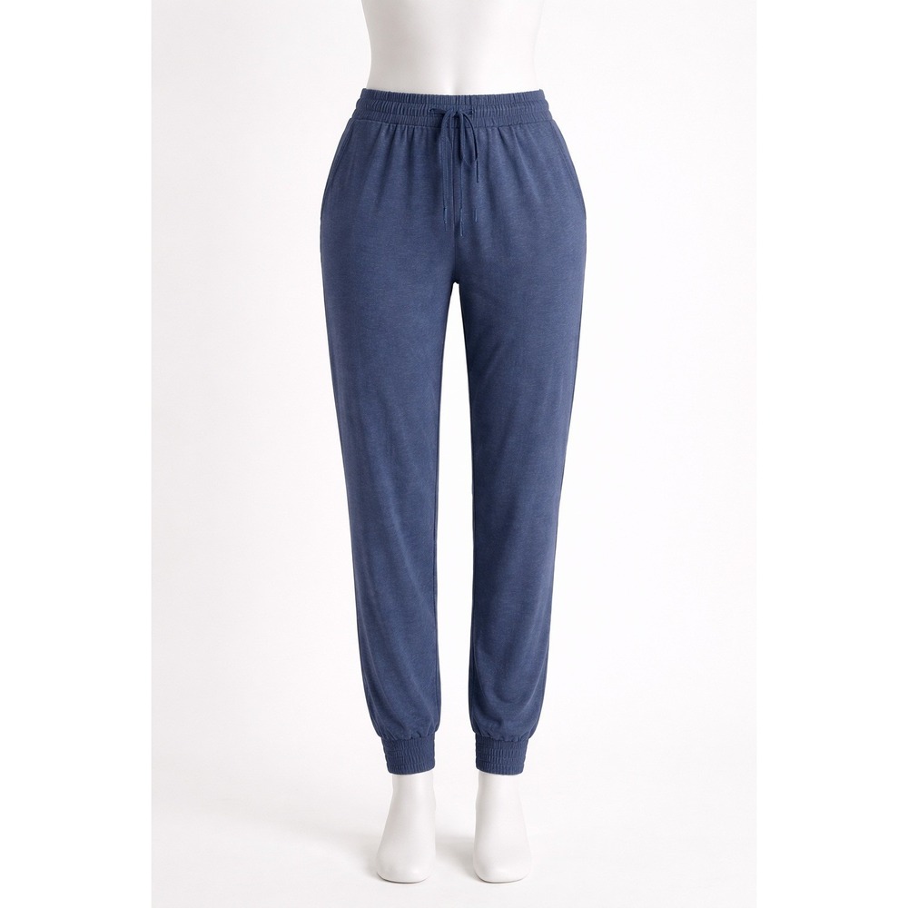 ZYIA‎ Active Unwind Joggers Navy Blue Drawstring Athleisure Pants S - Picture 8 of 8